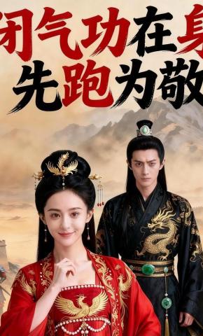 短剧《闭气功在身，先跑为敬》海报