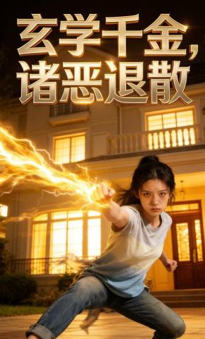 短剧《玄学千金，诸恶退散》海报