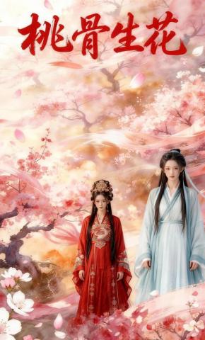 短剧《桃骨生花》海报