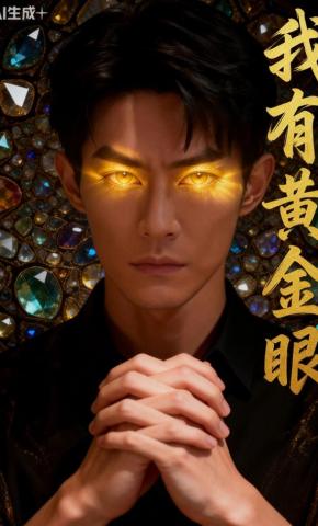 短剧《我有黄金眼》海报