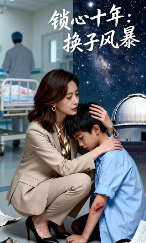 短剧《锁心十年：换子风暴》海报