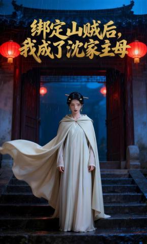 短剧《绑定山贼后，我成了沈家主母》海报