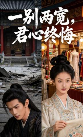 短剧《一别两宽，君心终悔》海报