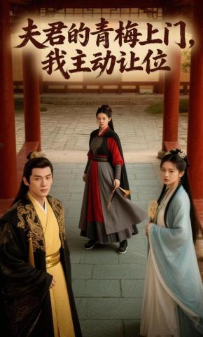 短剧《夫君的青梅上门，我主动让位》海报