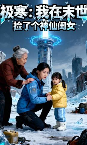 短剧《极寒：我在末世捡了个神仙闺女》海报