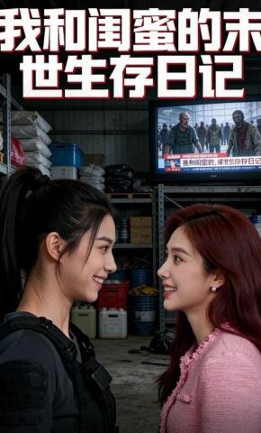 短剧《我和闺蜜的末世生存日记》海报