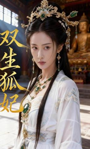 短剧《双生狐妃》海报