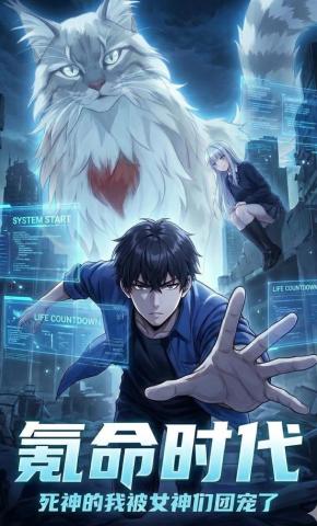 短剧《氪命时代 死神的我被女神们团宠了》海报