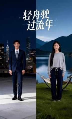 短剧《轻舟驶过流年》海报