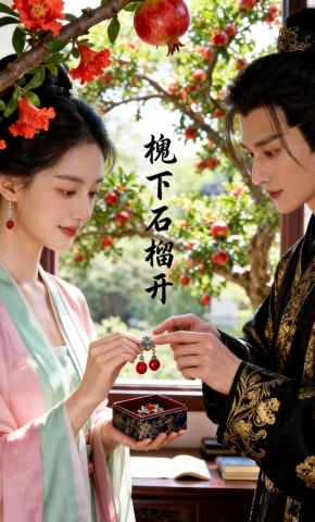 短剧《槐下石榴开》海报