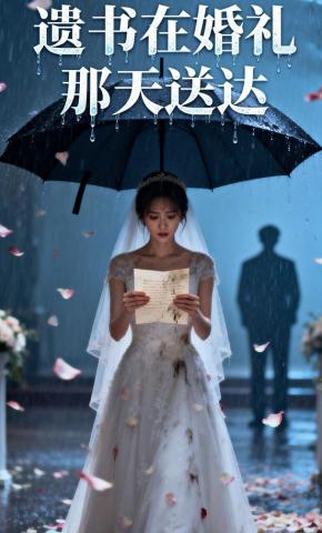 短剧《遗书在婚礼那天送达》海报