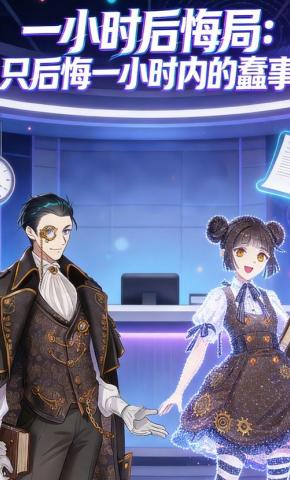 短剧《一小时重启局：只后悔一小时内的蠢事》海报