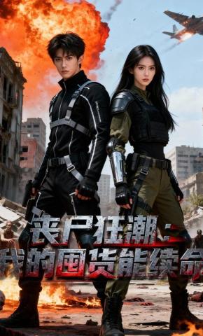 短剧《丧尸狂潮：我的囤货能续命》海报