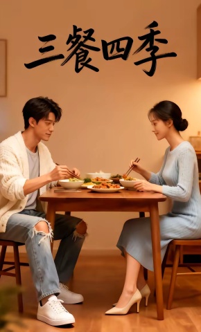 短剧《三餐四季》海报