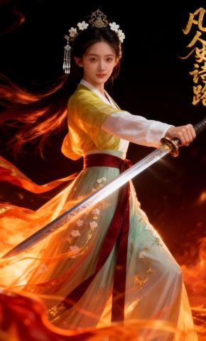 短剧《凡人史诗路》海报