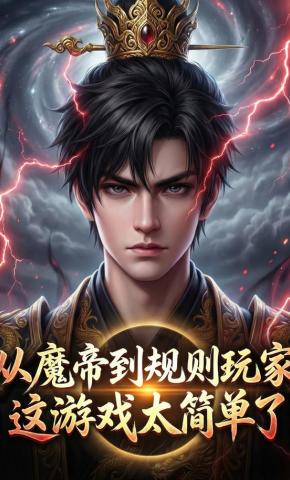 短剧《从魔帝到规则玩家：这游戏太简单了》海报