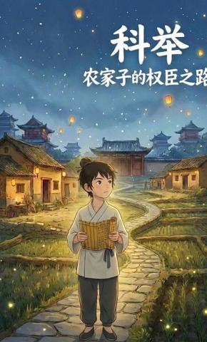 短剧《科举，农家子的权臣路》海报