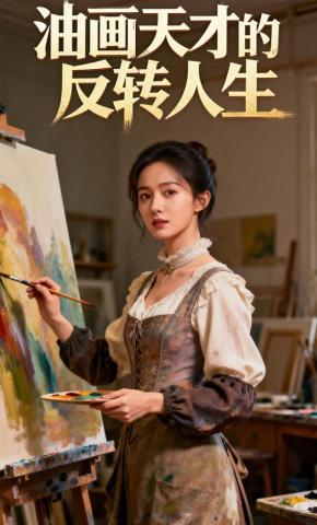 短剧《油画天才的反转人生》海报