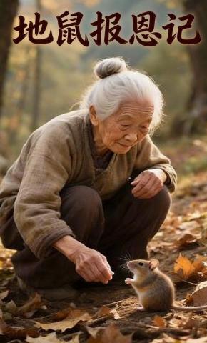 短剧《地鼠报恩记》海报