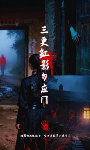 短剧《三更红影勿应门》海报