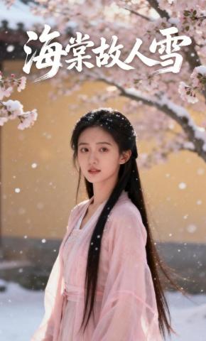 短剧《海棠故人雪》海报