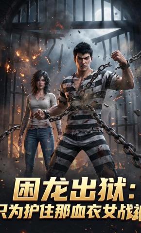 短剧《困龙出狱:只为护住那血衣女战神》海报