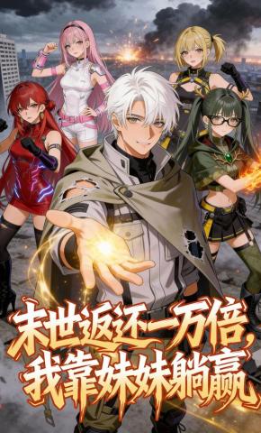 短剧《末世返还一万倍，我靠妹妹躺赢》海报
