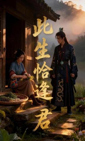 短剧《此生恰逢君》海报