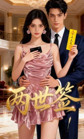 短剧《两世签》海报