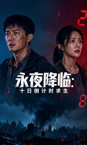 短剧《永夜降临：十日倒计时求生》海报