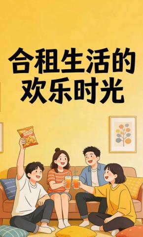 短剧《合租生活的欢乐时光》海报