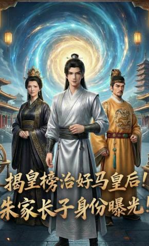 短剧《揭皇榜治好马皇后！朱家长子身份曝光！》海报