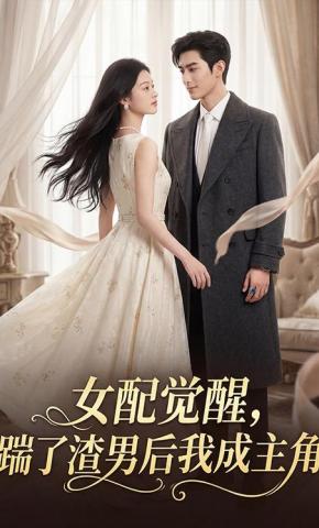 短剧《女配觉醒，踹了渣男后我成主角》海报