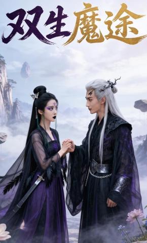 短剧《双升魔途》海报