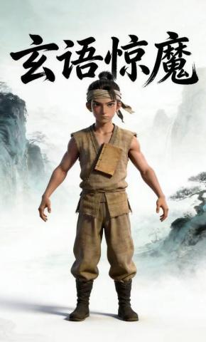 短剧《玄语惊魔》海报