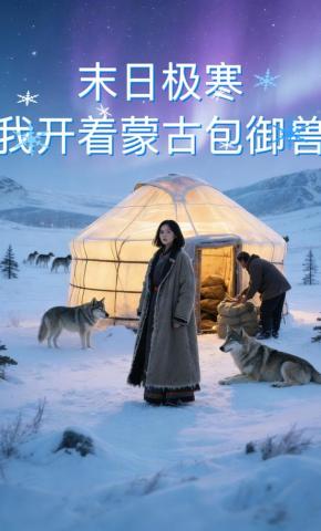 短剧《末日极寒我开着蒙古包御兽》海报