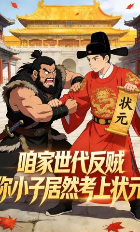 短剧《咱家世代反贼，你小子居然考上状元》海报