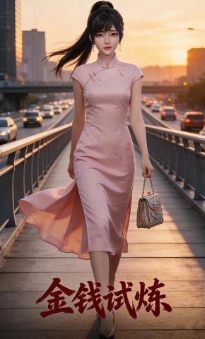 短剧《金钱试炼》海报