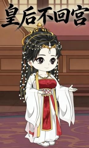 短剧《皇后不回宫》海报