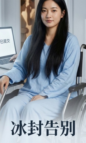 短剧《冰封告别》海报