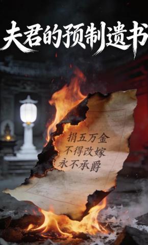 短剧《夫君的预制遗书》海报