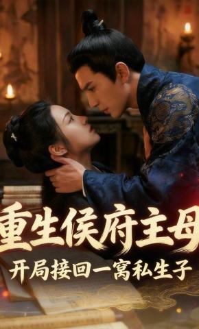 短剧《重生侯府主母：开局接回一窝私生子》海报