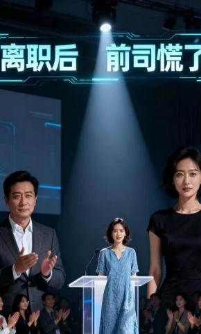 短剧《离职后前司慌了》海报