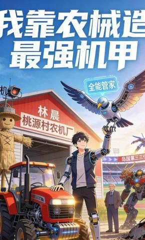 短剧《我靠农械造最强机甲》海报