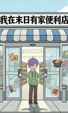 短剧《我在末日有家便利店》海报