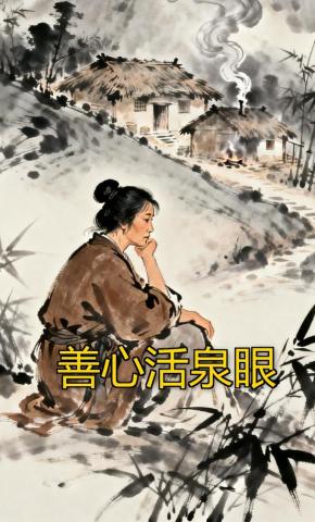 短剧《善心活泉眼》海报