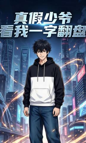 短剧《真假少爷看我一字翻盘》海报