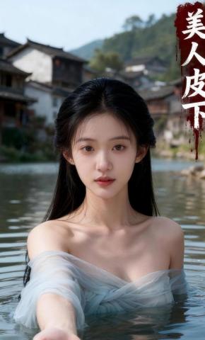 短剧《美人皮下》海报