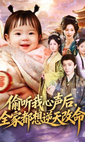 短剧《偷听我心声后，全家都想逆天改命》海报