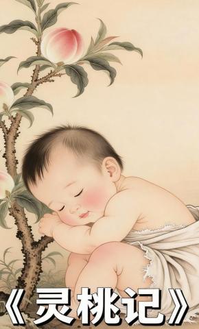 短剧《灵桃记》海报